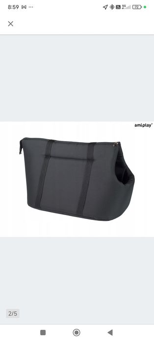 Torba dla psa kota nosidło Basic AmiPlay Maxizoo