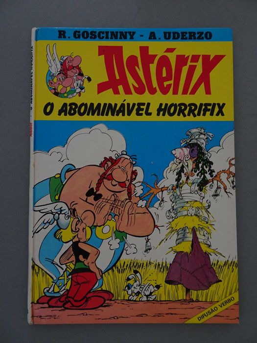Livro Difusão Verbo - Astérix o abominável Horrifix (capa dura)