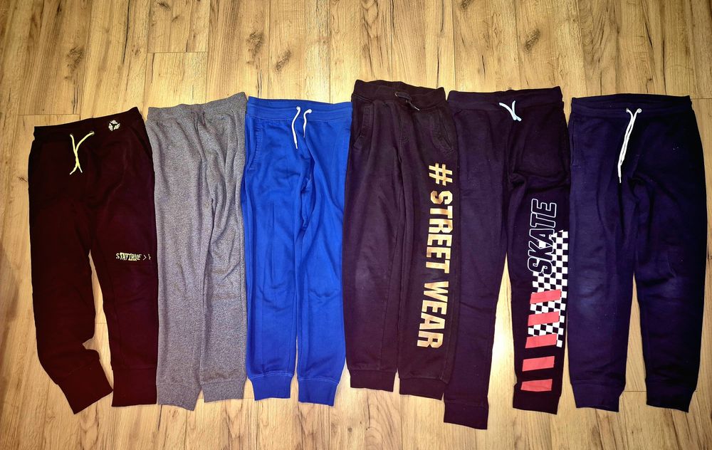 Sprzedam spodnie dresowe chłopięce 6 par  152-158 cm /12-13 lat