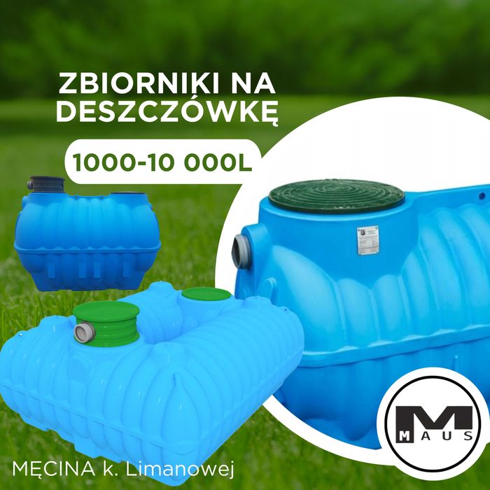 Zbiornik na wodę deszczową BOLT 1000/10000L