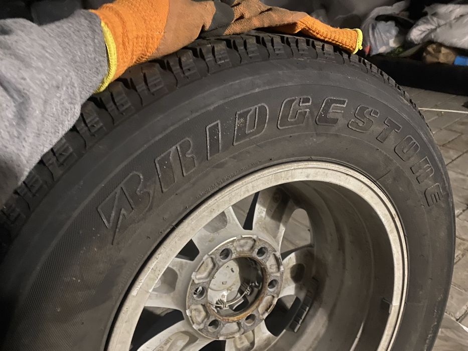 Диски с резиной toyota prado