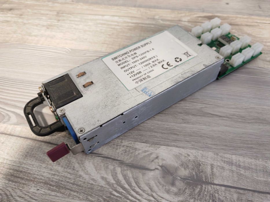 Fonte 1200W HP DPS-1200FB + Breakout Board | Ideal para Mining