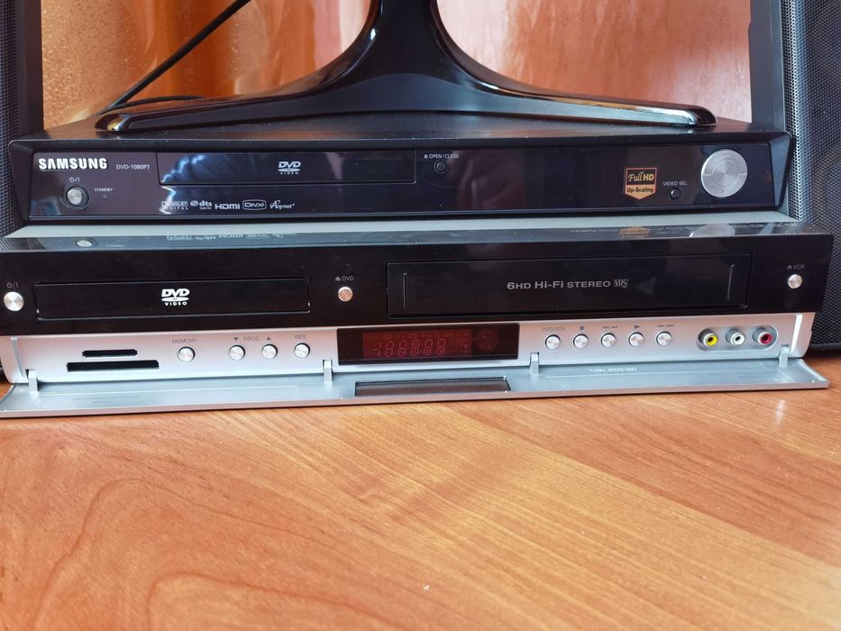 Комбо DVD/Видеомагнитофон LG-DC699X, Samsung DVD-1080P7