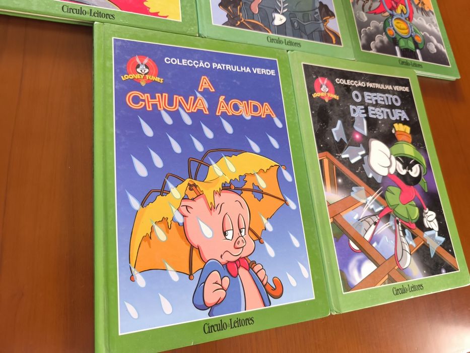 Coleção 5 Livros Looney Tunes Colecção Patrulha Verde
Pack 5