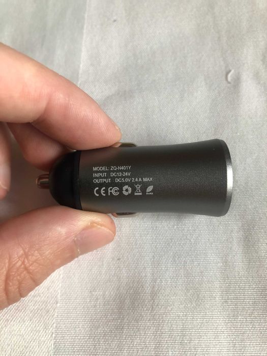 Автомобильное зарядное устройство(прикуриватель) 2 порта USB