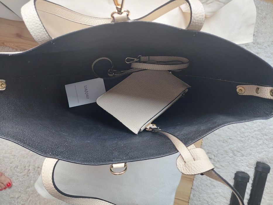 Torebka kremowa Taranko