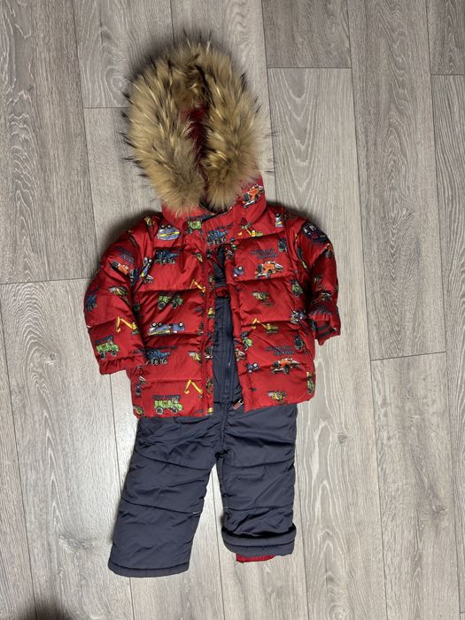 Зимовий дитячий комплект Kiko куртка і штани