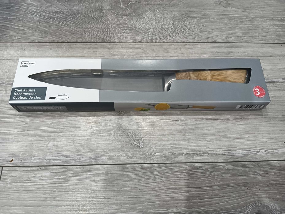 NÓŻ  19 cm LIVARNO   Chef's Knife do kuchni itp