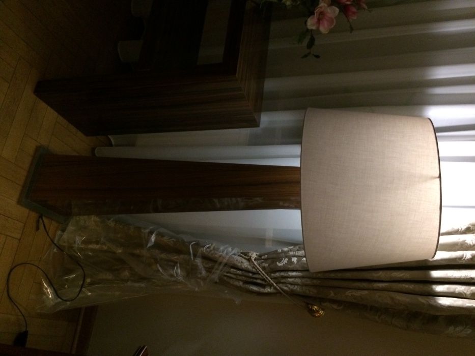 Designerska lampa stojąca efektowna glamour nowoczesna