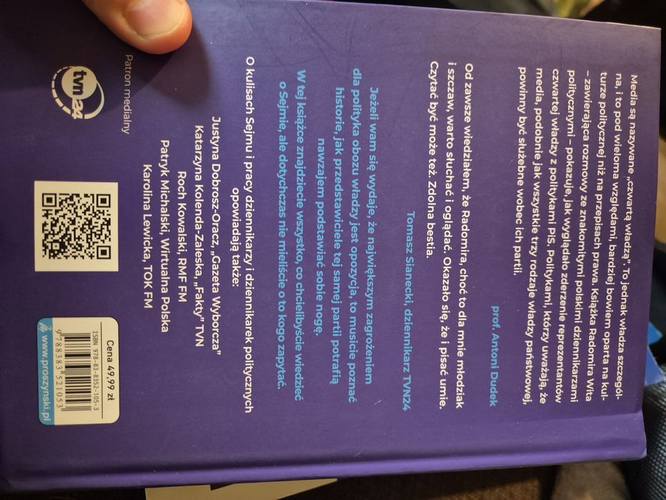 Sejm wita Radomir Wit