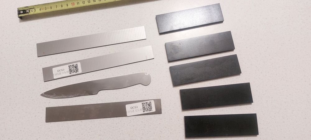 Заготовка для ножа сталь dc 53