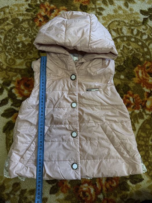 Жилетки та шапочки на 1-5 років для дівчинки