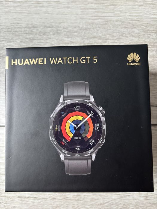 Huawei Watch GT 5 46mm Active Czarny