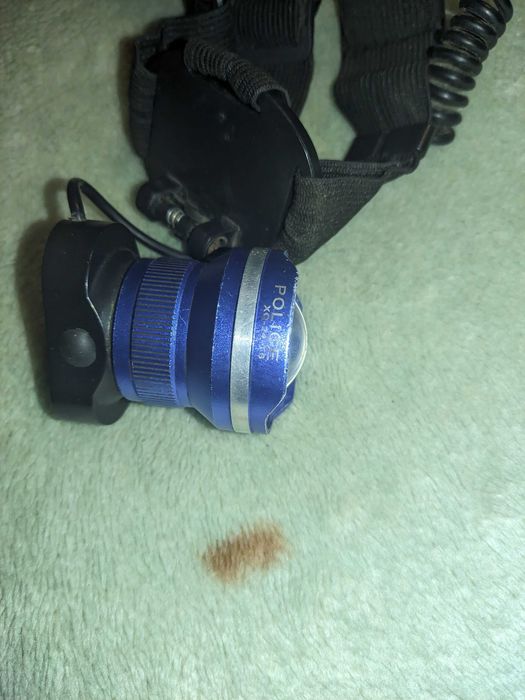 Ліхтарик налобний яскравий Police XQ24  T6 на відновлення кріплення