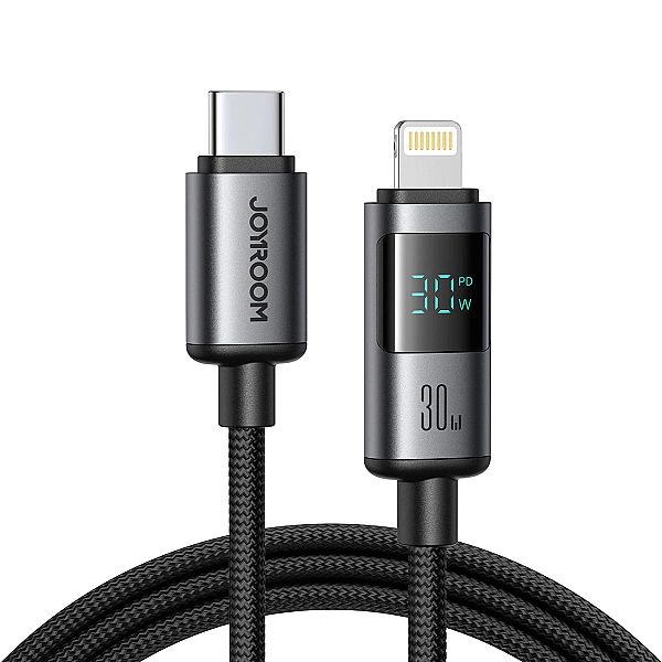 Kabel Joyroom S-A16 Pro Prism Series 30W USB-C - Lightning z wyświetla