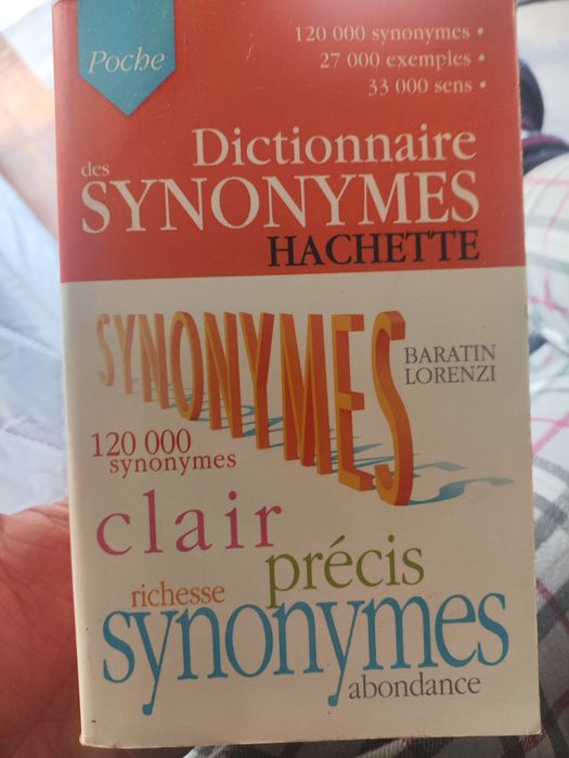 Dicionário Sinônimos Francês