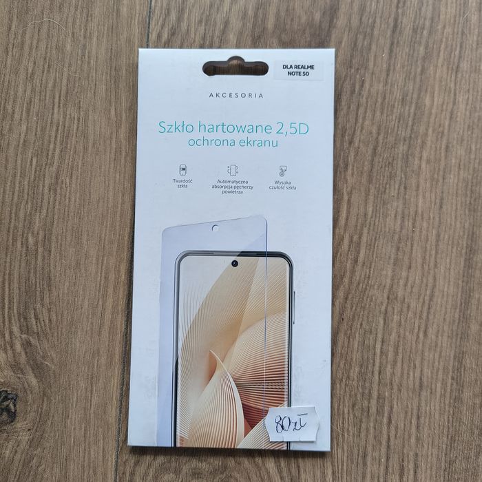 Szkło hartowane ochrona ekranu Realme Note 50