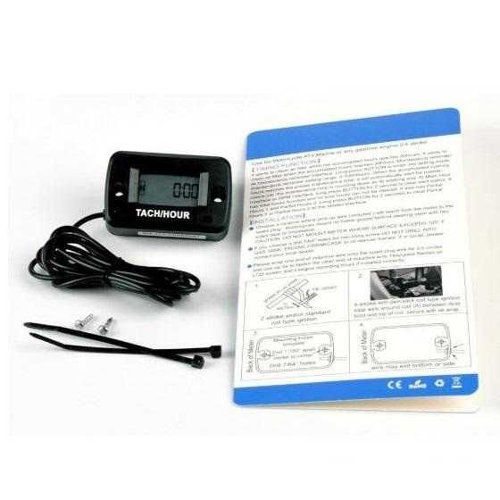 Тахометр и счетчик моточасов для лодочных моторов