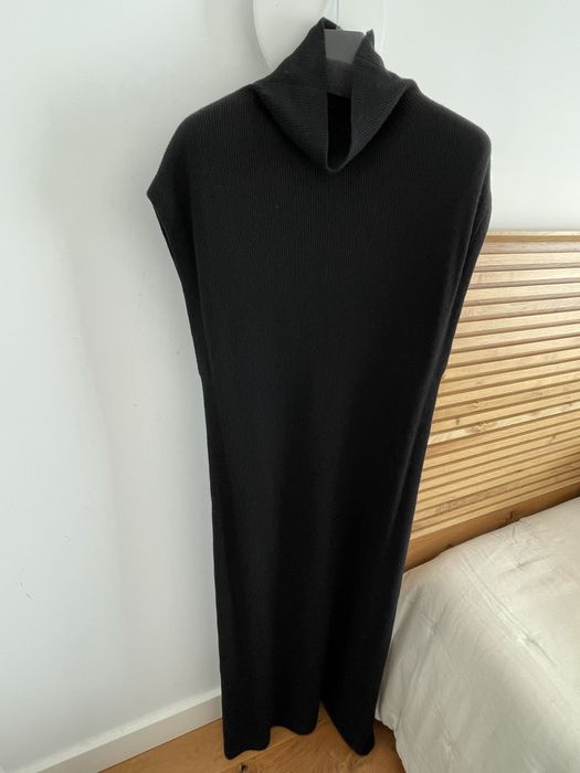 Vestido Malha preto Massimo Dutti