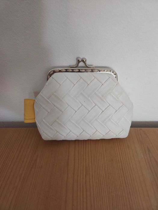 Porta moedas branco Eclud Art