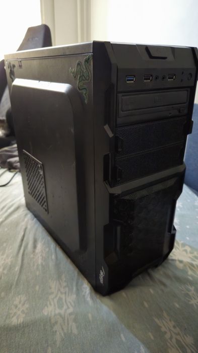 Obudowa akyga AKY003BK + zasilacz chieftec GPA-400S8 + napęd dvd