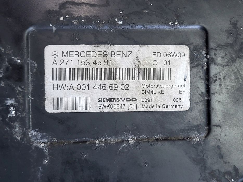 komputer sterownik silnika mercedes c-kl w203 1.8 kompressor oe eu