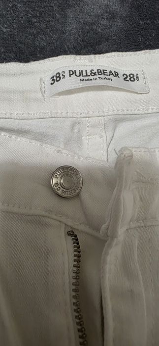 Calças de algodão e ganga Pull&bear