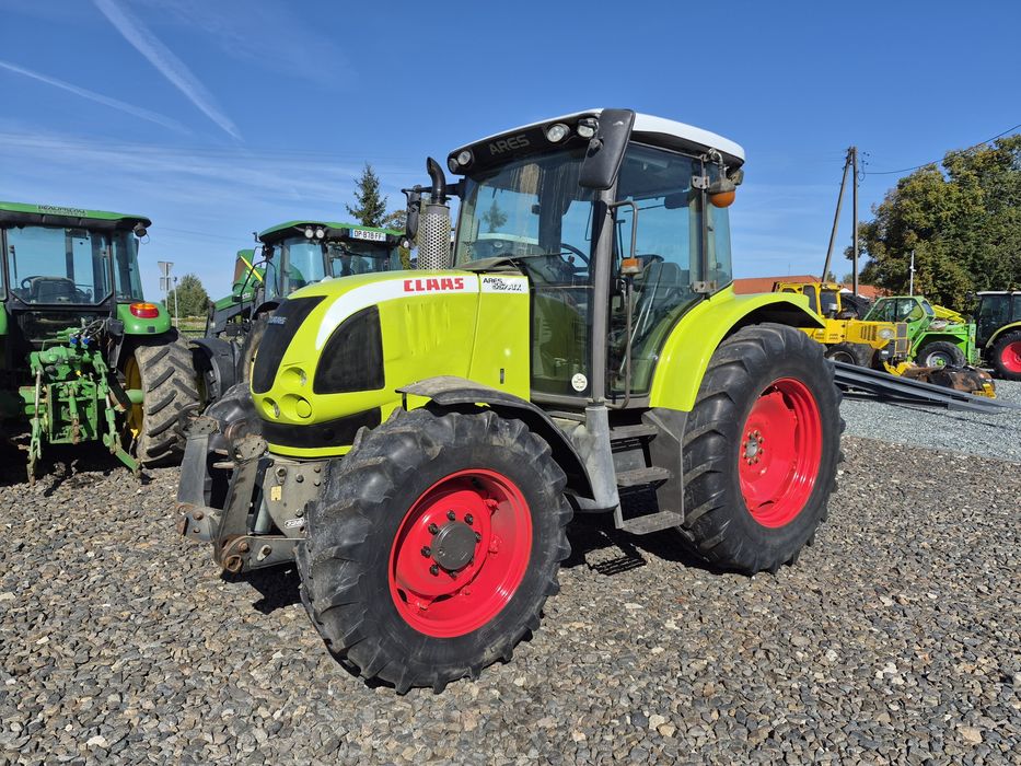Claas Ares 557 ATX 104 KM John Deere Quadrishift 4x4 Klimatyzacja Rewers WOM 540 1000 TUZ Sprowadzony Francja Dokumenty Leasing Transport Tur możliwy
