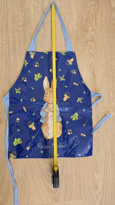 Avental Infantil Peter Rabbit (Pedrito Coelho) Azul