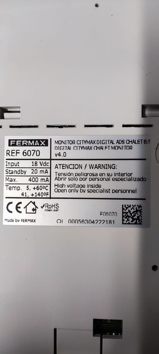 Fermax Video Doorphone64550284092803122