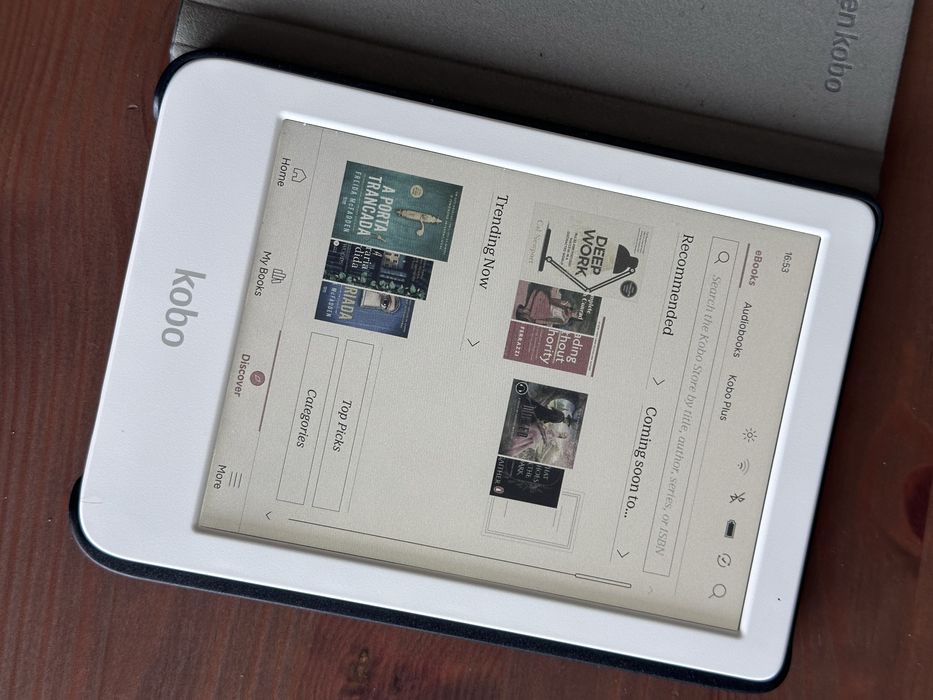 Ereader Kobo Clara Colour Branco + Capa Original