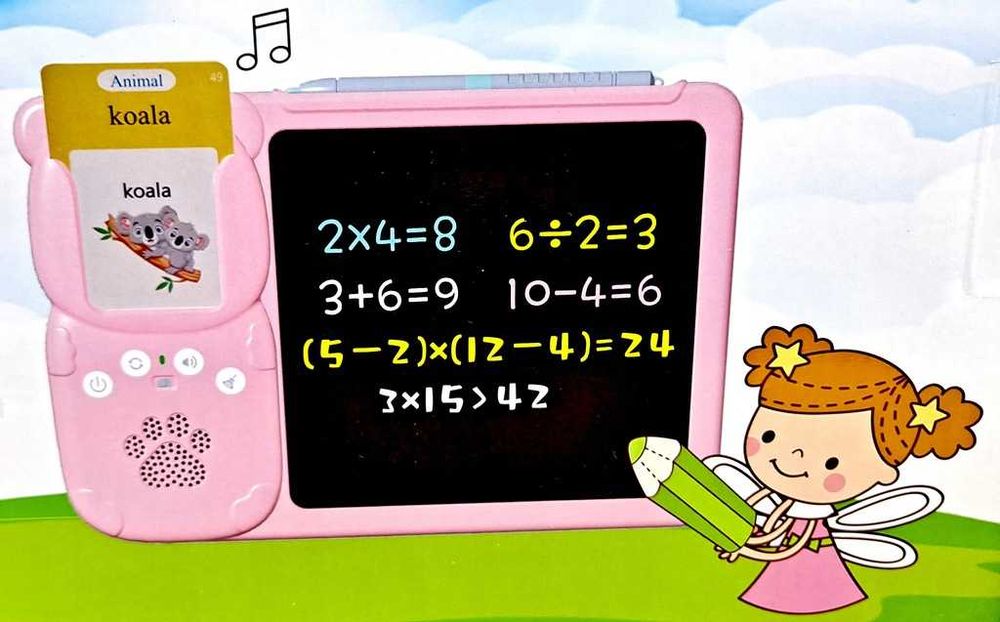 Tablet graficzny czytnik kart do nauki słówek po angielsku SPP360