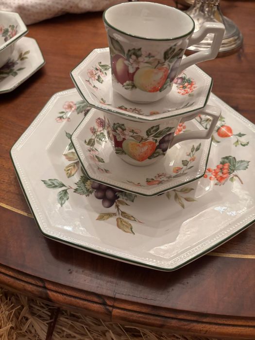 Serviço de jantar de porcelana do Johnson Bros