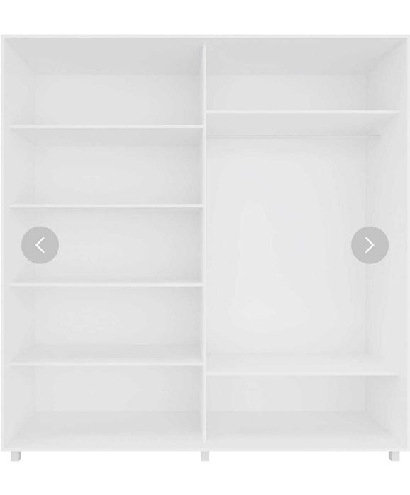 Szafa przesuwna z lustrami