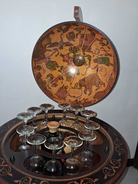 Minibar Bar Globo Vintage