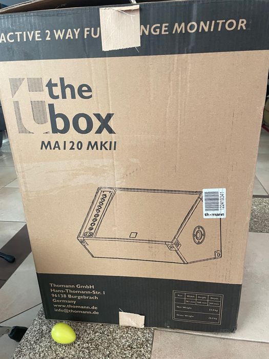 Monitor de música, The Box MA120 MKII