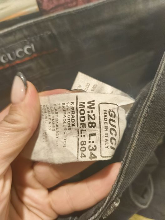 Jeansy Gucci r. M/28