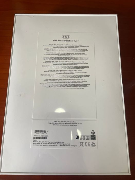 iPad 9th Generation Wi-Fi64287621440898121