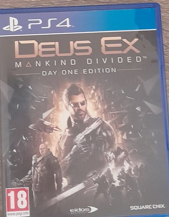 Vendo jogo ps4 deus ex mankind divided
