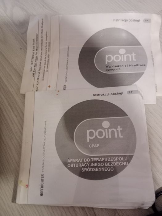 Aparat CPAP Hoffrichter point bezdech terapia oddechowa
