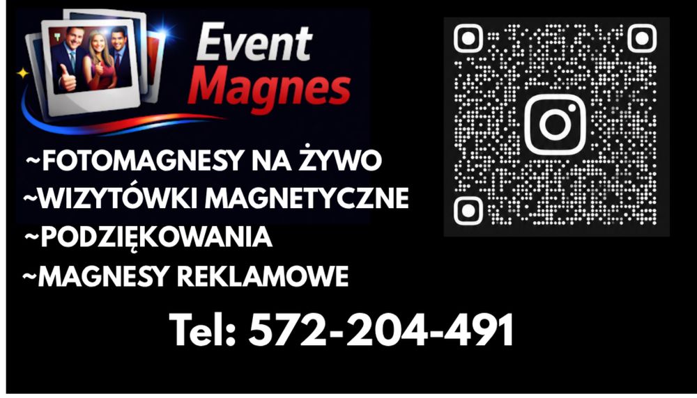 Fotomagnesy na żywo! Nowa atrakcja!