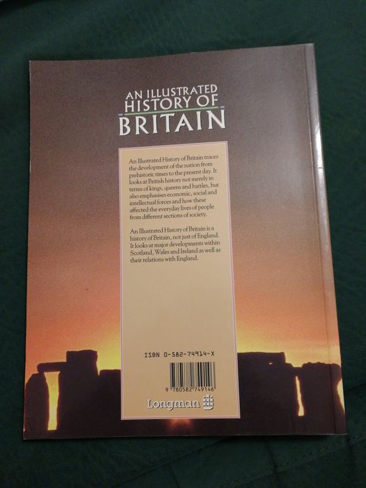 Livro "An Illustrated History of Britain"