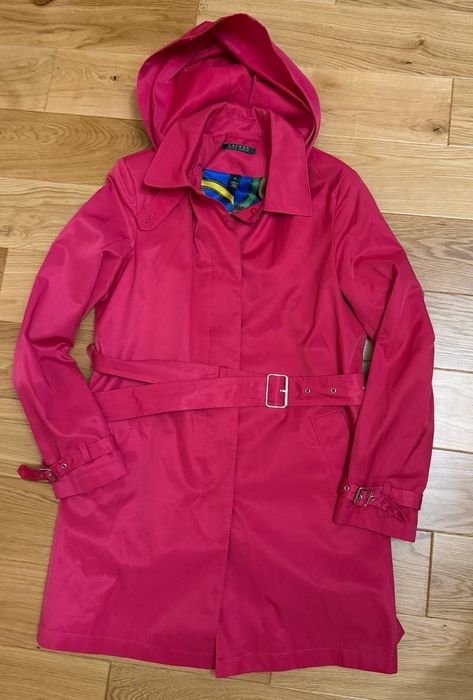 Ralph Lauren женский розовий тренч розмір М