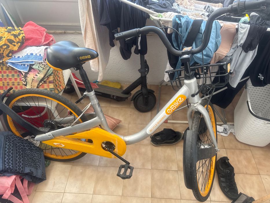 bicicleta usada em bom estado
