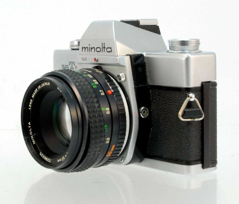 Minolta SRT MC-II + Rokkor 50mm f/2 - [testada e limpa]