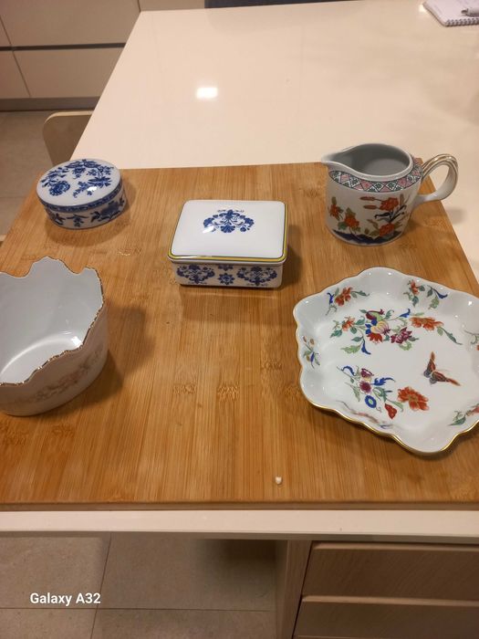 Peças de decoração da  Vista Alegre