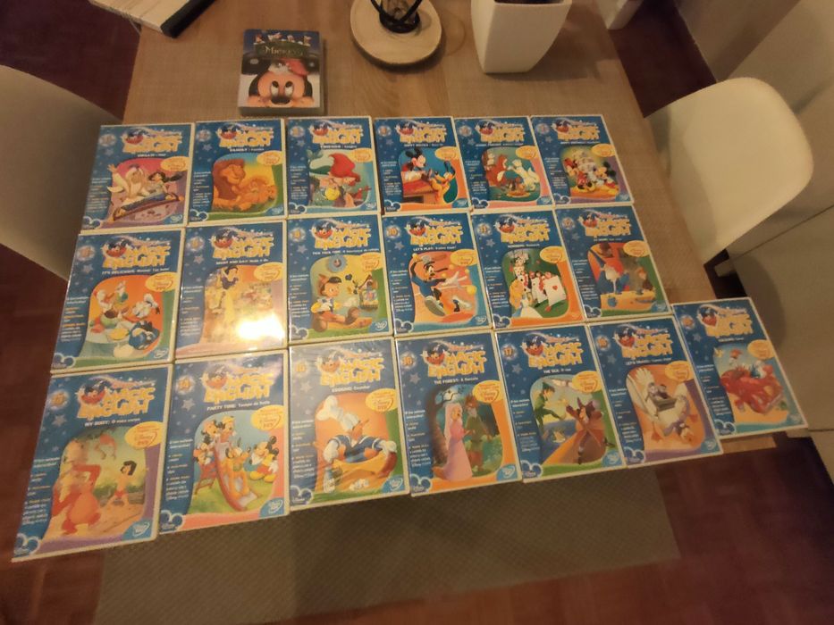 Coleção Walt Disney original aprender inglês crianças e adolescentes