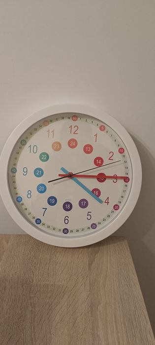 REZERWACJA! Hama Zegar dziecięcy Easy Learning