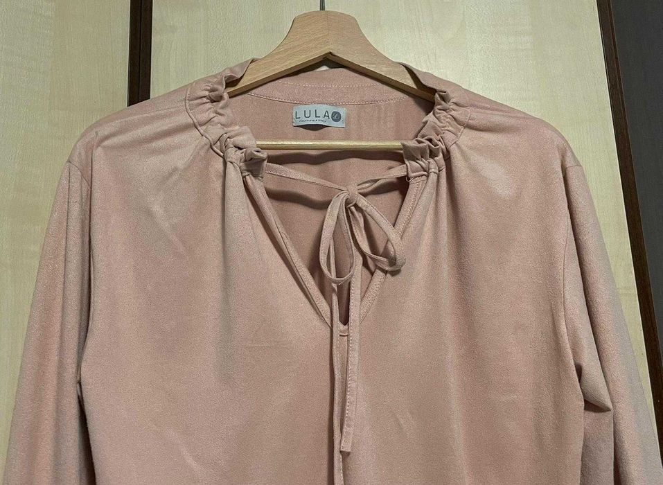 Tunika LULA - pudrowy róż.