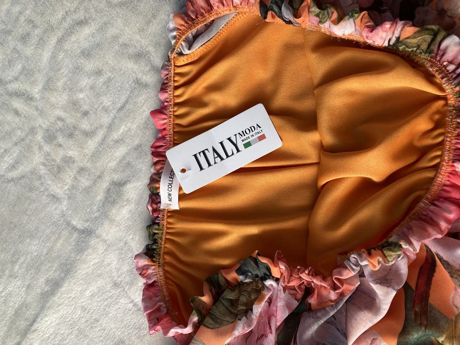 Długa włoska sukienka